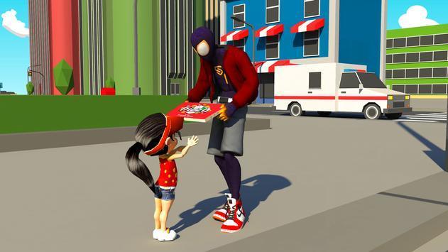 终极飞蜘蛛英雄交付披萨截图2