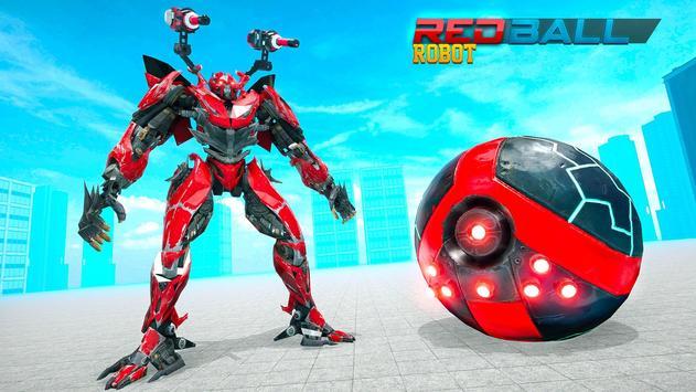 未来派红球机器人汽车截图1
