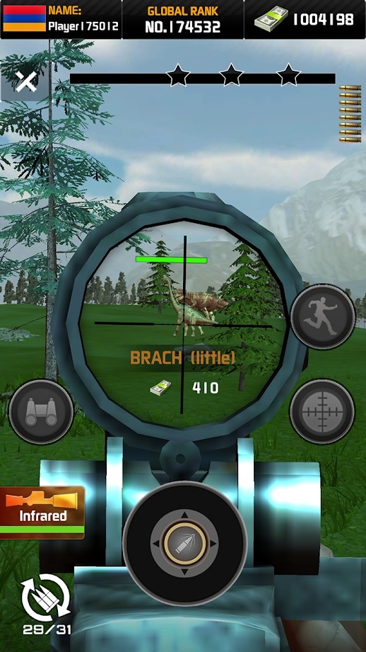射击野生恐龙安卓版游戏截图
