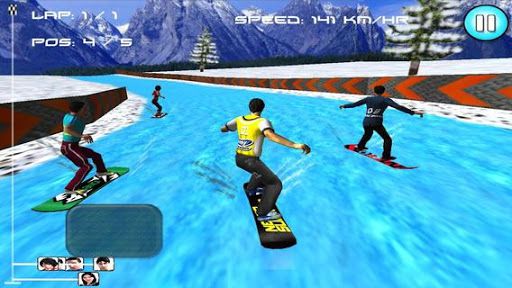 下坡滑雪比赛安卓版游戏截图