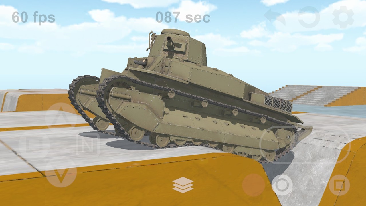 坦克物理移动安卓版游戏截图