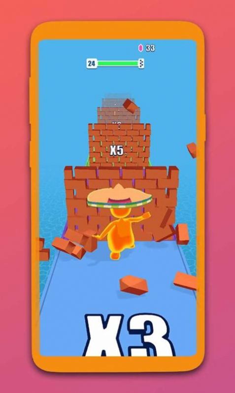 橘色碰撞安卓版游戏截图