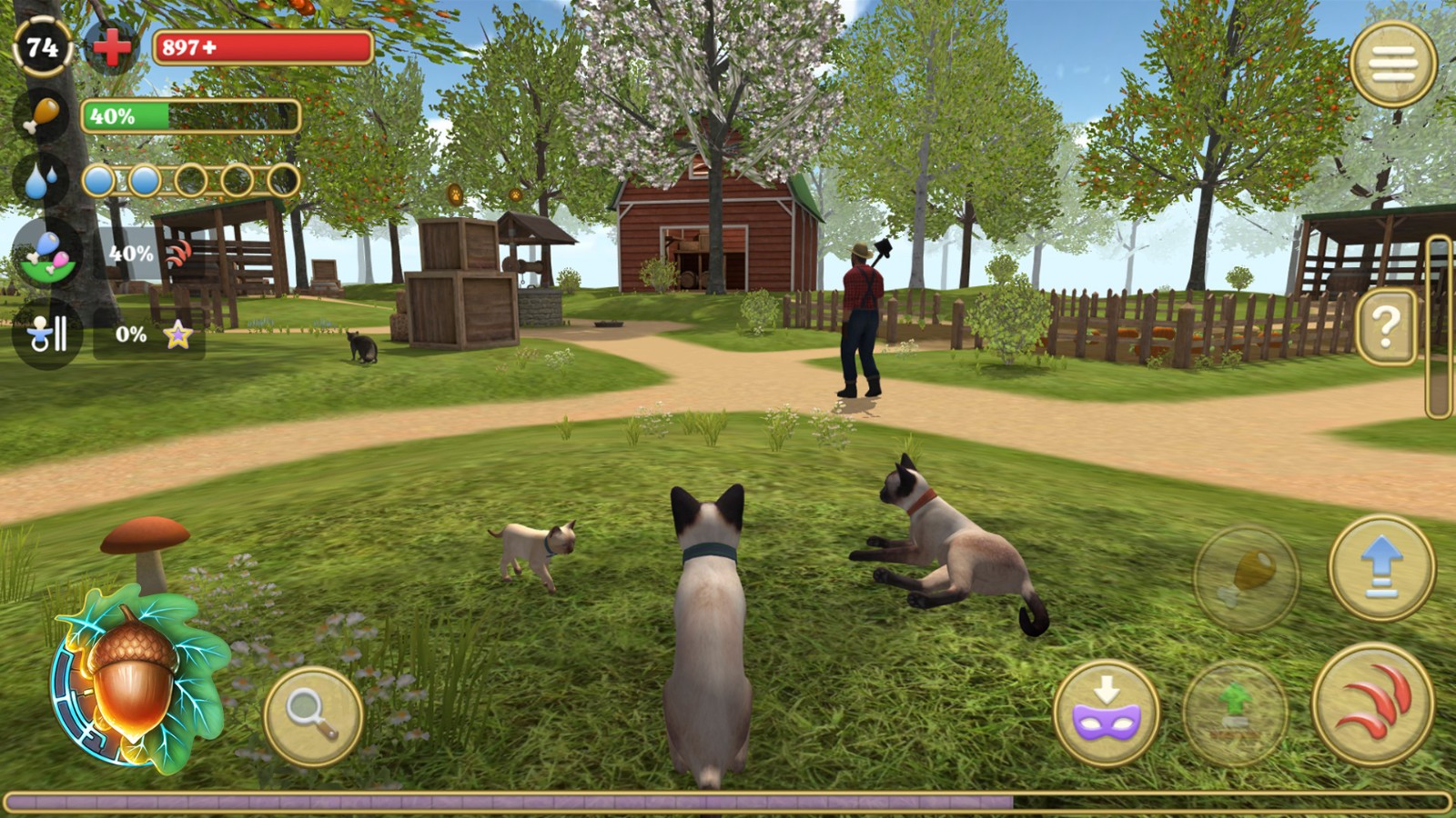 模拟猫咪农场动物截图1