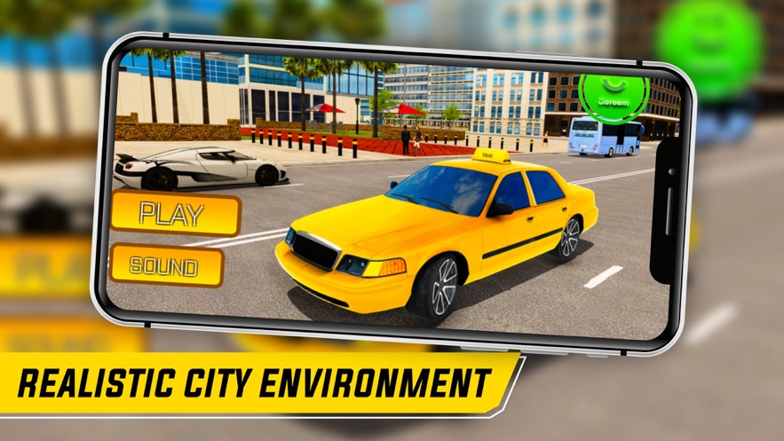 Taxi Simulator 2021截图1