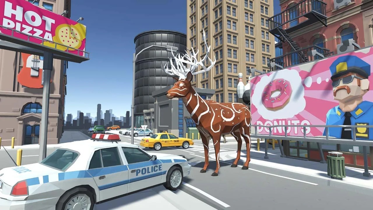 城市暴徒鹿模拟器截图1