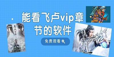 能看飞卢vip章节的小说软件