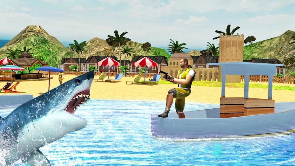 海鲨世界攻击3D截图3