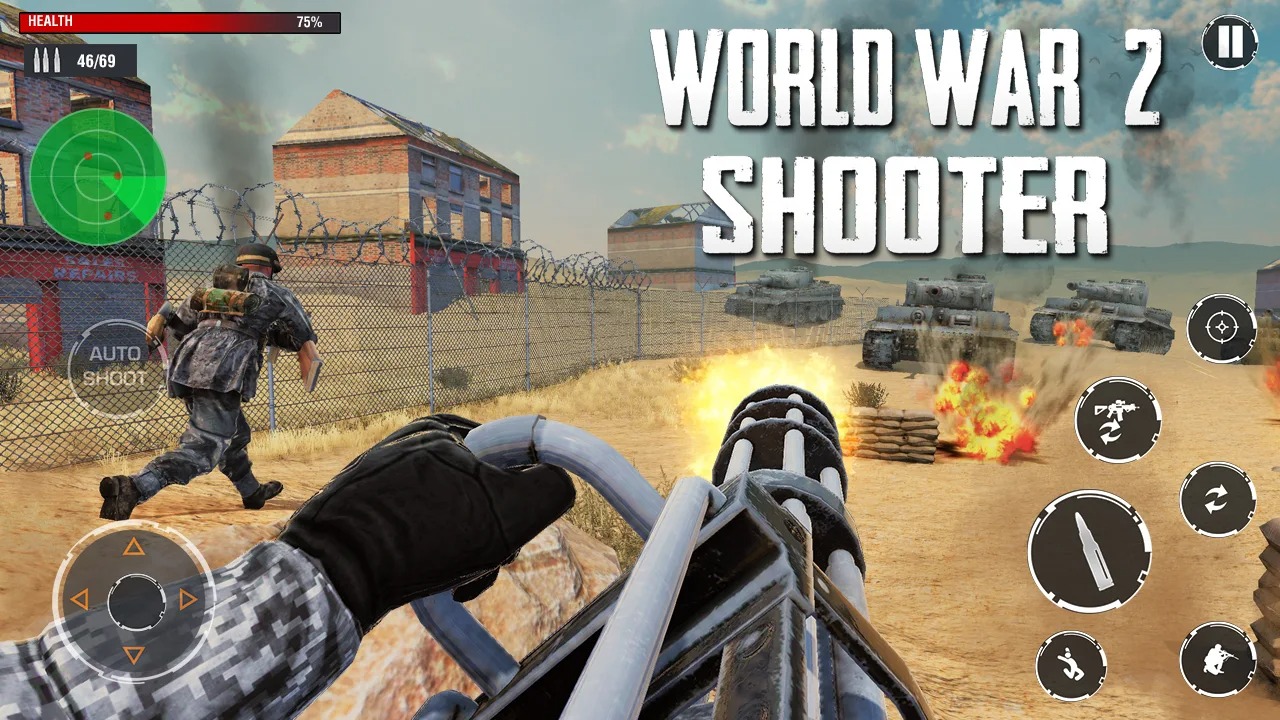 World War WW2 Shooter安卓版游戏截图