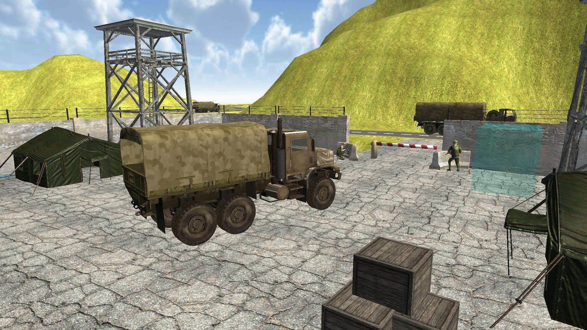 陆军货物运输卡车模拟器截图2