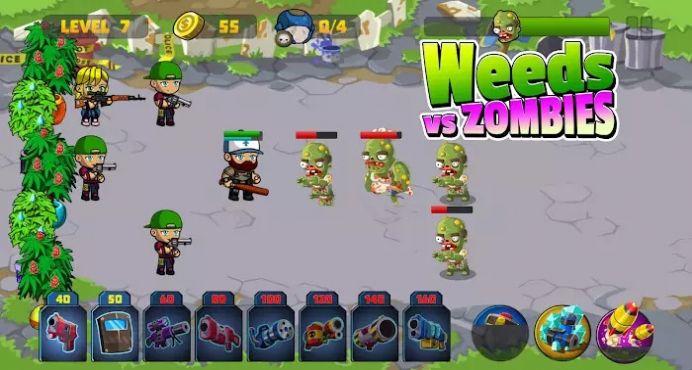 Weeds vs Zombies截图2